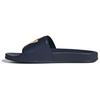 Adidas Originals ADILETTE SLIDES Quiet Abrasion Resistant Slide Slippers Unisex Dark Blue ID5787