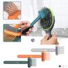 Hair Brush Cleaning Tool 2-In-1 Comb Cleaning Brush Comb Cleaner Hair Brush Remover
