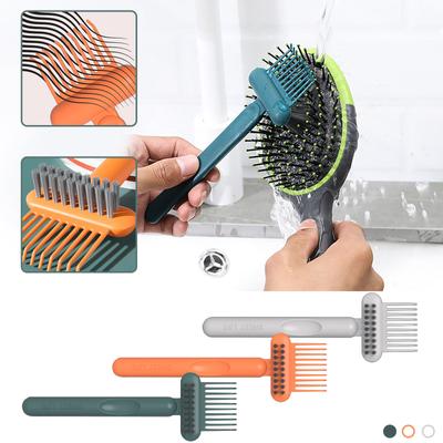 Haarbürsten-Reinigungswerkzeug, 2-in-1-Kamm-Reinigungsbürste, Kammreiniger, Haarbürstenentferner