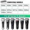 Replacement Shaver Heads for Series 8 83M Electric Razor Model 8370Cc8340S by Braun S8