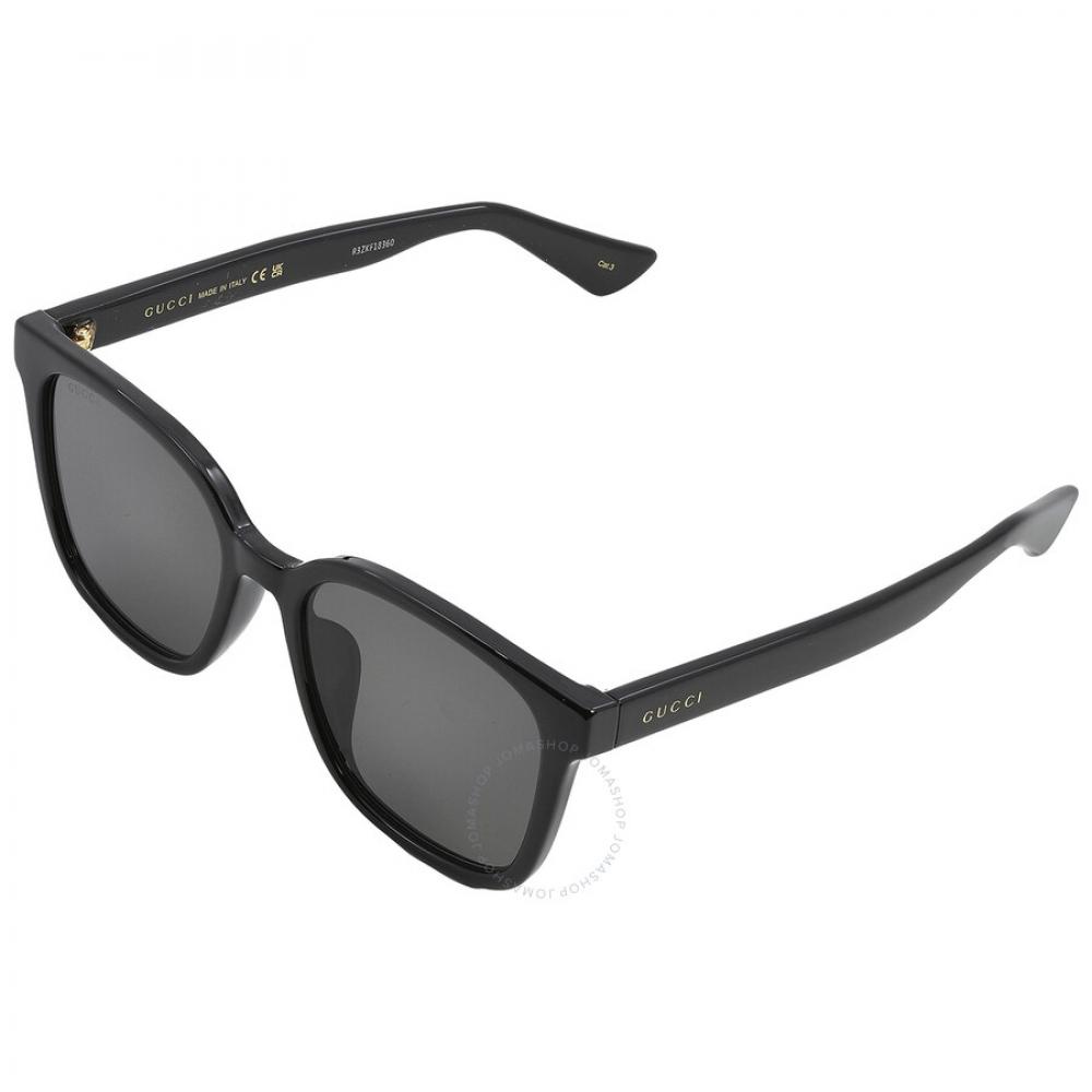 Gucci Okulary przeciwsłoneczne męskie Smoke Round gg1346SK 001 56