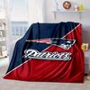 Patriots Team Spirit Portable Blanket/Soft Blanket Bedding Blanket Suitable for Travel Camping Living Rooms Offices Sofas Fan Gifts