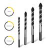 Multi Functio Triangular Drill Bits Hole Openers For Ceramic Glass Concrete 