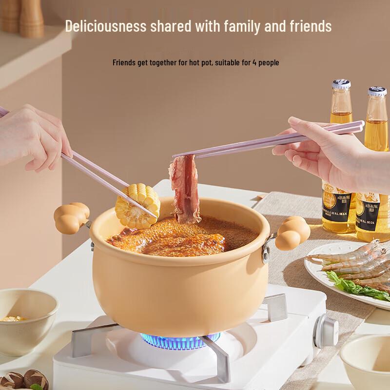 COOKER KING BO20TG 20cm Non-stick Multi-purpose Soup Pot