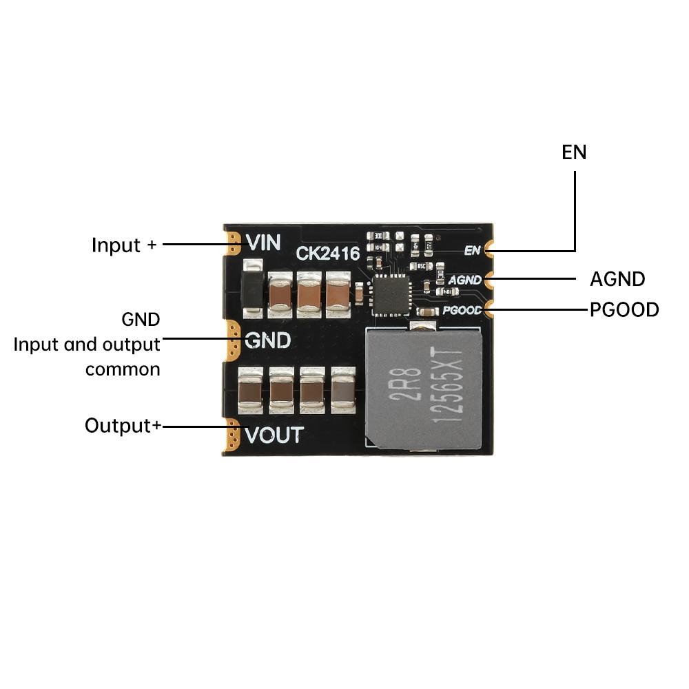 DC-DC Buck Module 6-24V To 5V/12V Mini Power Module Easy To Integrate 97% Convert Efficiency Built In Multiple Protect Circuits