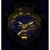 Casio Montre à quartz analogique numérique à cadran bleu G-Shock GMA-S110TB-8A 200M pour femme