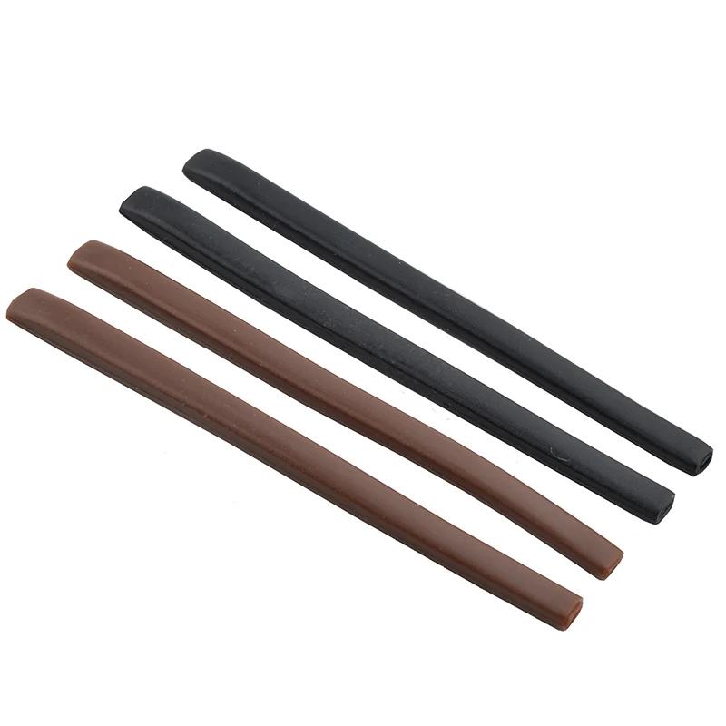 

10pairs New Arrival Eyeglasses Anti Slip Rubber Glasses Temple Tips Accessories Black Brown 85mm length