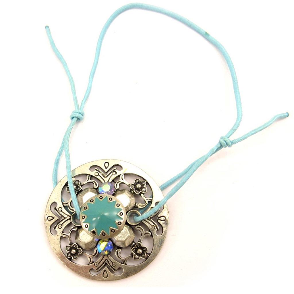 Les Trésors De Lily [E5846] - Designer-Armband „Memories of the Past“ Türkis