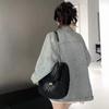 Denim Jacket Women's Spring and Fall Retro Washed Loose Chic Jacket Tops
