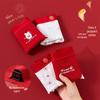 Girls' Pure Cotton Red Triangle Underwear - Zodiac Edition for Middle and Big Kids