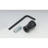 Kijima Bike Parts Shift Peg Extension 30mm Offset 5/16-24 Harley Aluminium/Sort anodisert HD-05314