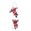 Weihnachten Weihnachtsmann Kletterleiter Puppe Weihnachtsbaum Hängedekoration Innen Tür Wand Weihnachtsanhänger Neujahrsgeschenke