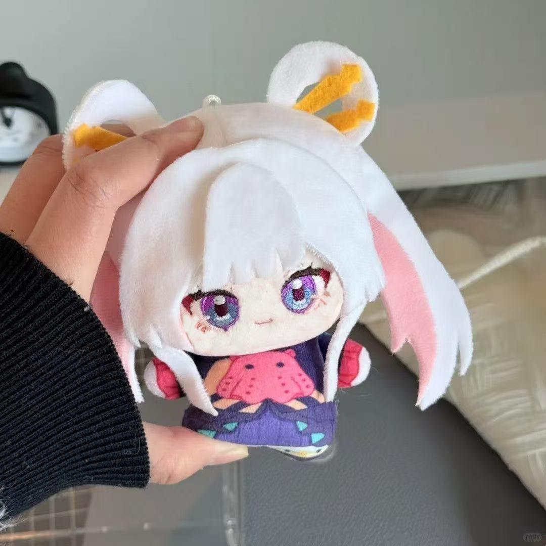 10Cm Abnns*Cosplay Anime Kosmische Prinses Kaguya! Kostuum Mini Pluche Roleplay Decora Kaguya Iroha Sakayori Thema Accessoire Props 10CM