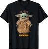 Star Wars The Mandalorian Grogu Il Bambino Posa Foto T-shirt Carina