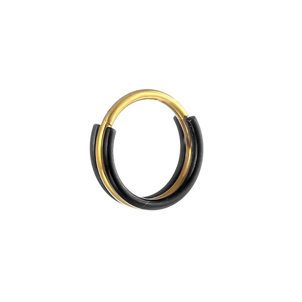 Body Piercing Septum Clicker Cartilage Ring Nose Hoop Titanium Steel Nose Ring  For Women Men