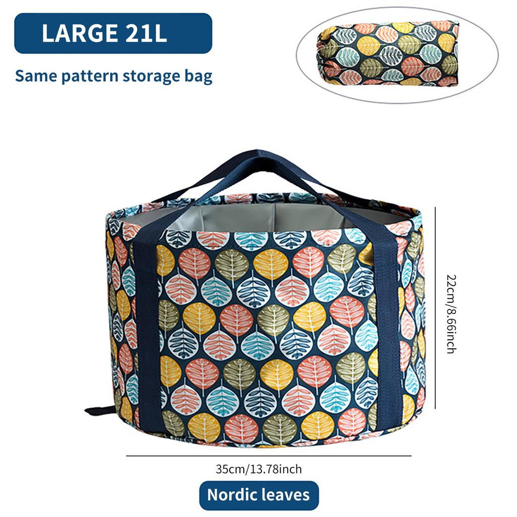 Foldable Water Basin Foot Soak Bucket Foot soak Bag Multifunctional Bucket Large