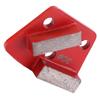3PCS Trapezoid Diamond Floor Grinding Pad Disc #30 Grit Metal Bond Scraper