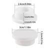 1pcs Bathroom Rubber Wash Basin Overflow Ring Kitchen Sink Washbasin Drain Seal Stopper Bathtub Drain Cap Plug Accessories