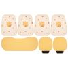 Cute Striped Winter Plush Car Seat Cushion for Nissan and Land Rover Models