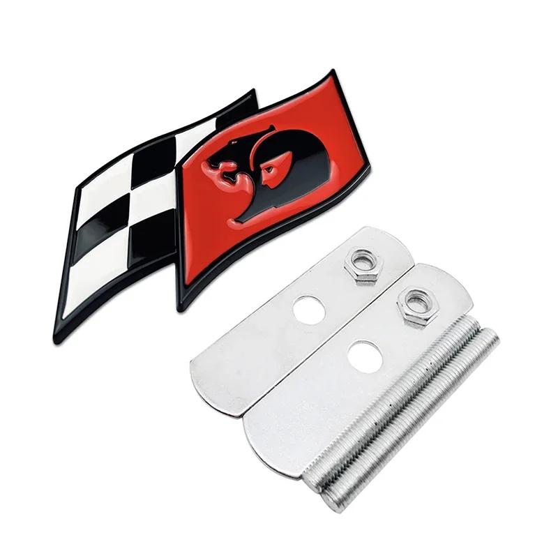 Car Front Grille Bagde Tail Box Metal Emblem Logo Sticker for Commodore Colorado Captiva Barina Monaro Statesman Torana