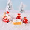 Mini Santa Claus 1 Pcs Resin Crafts Gift Christmas Decoration Christmas Ornaments Micro Landscape Figurines