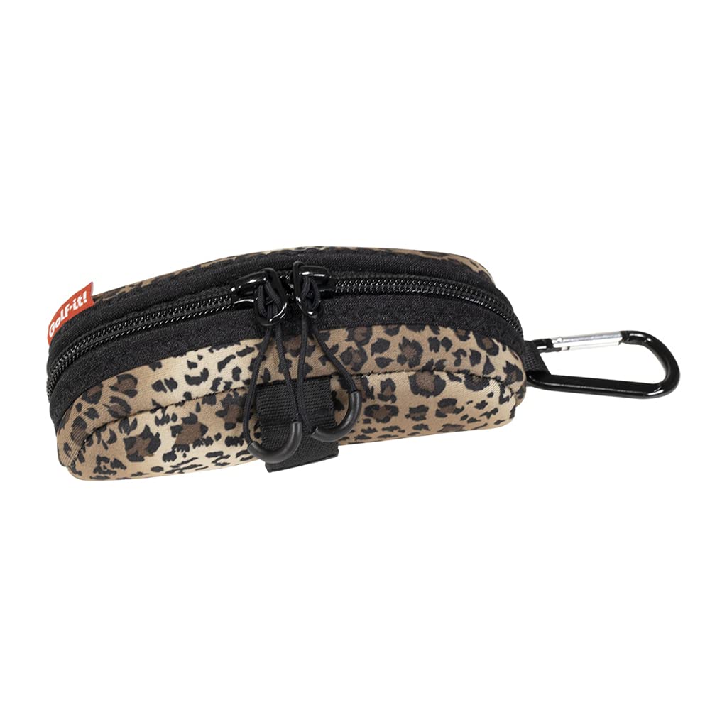 

Чехол для мячей LITE с держателем для ти-шек Леопардовый принт, C-179(410)