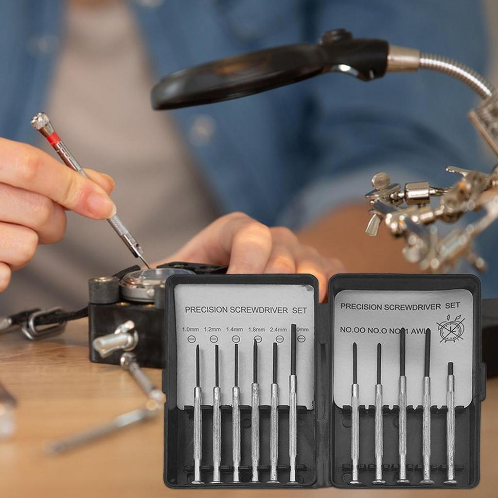 Kleines Schraubendreher-Set 11 Teile Präzisionsschraubendreher für Spielzeug Tägliches Haushaltswerkzeug für Reparatur Elektronische Brille Laptop