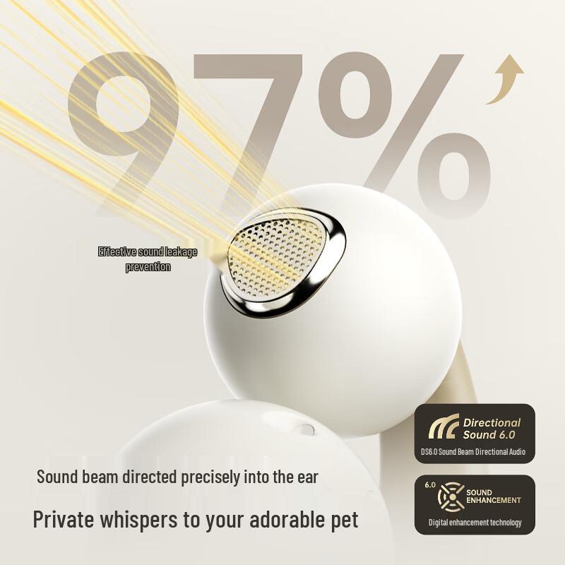 iKF Pet Clip Open-Ear Clip Bluetooth Earbuds