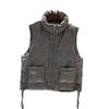 White duck down jacket, vest women's short models, new models, slim-fit temperament, warm vest, fashion coat tide