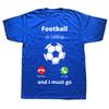 Funny Football Is Calling Classic Graphic Tshirts Unisex Womens Fashion Casual Tshirt 100 Cotton Loose Oversized T Shirt