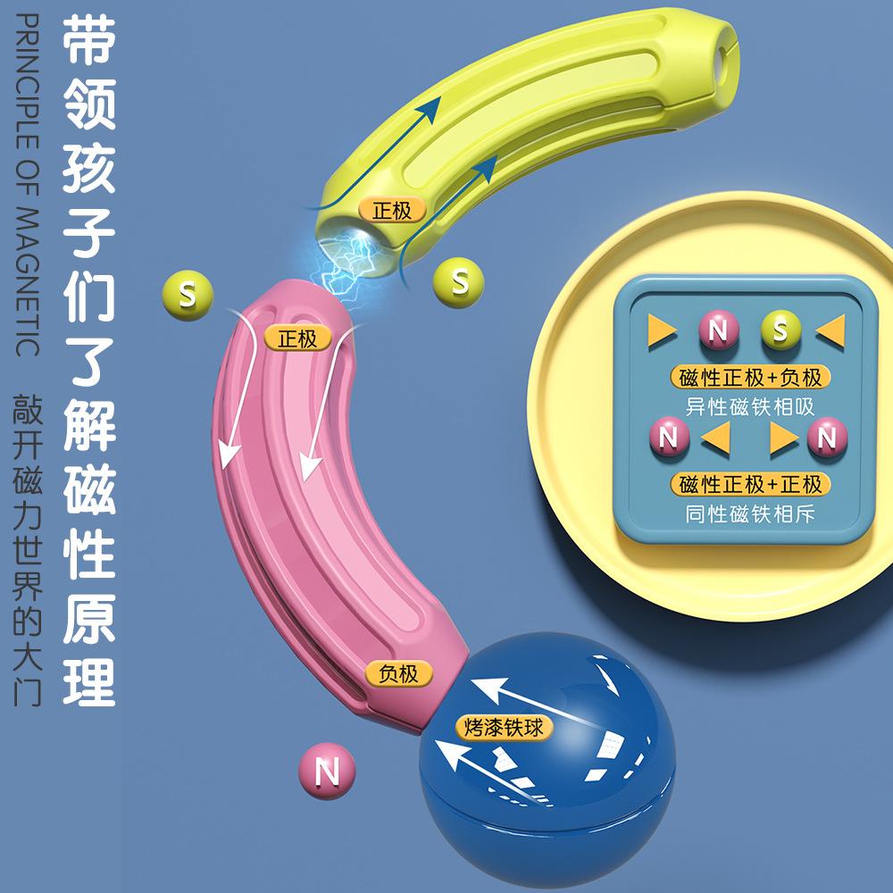 6673 Children'S Assembly Of Magnetic Large Particles Building Block Boys And Girls Magnetic Bar Educational Toys