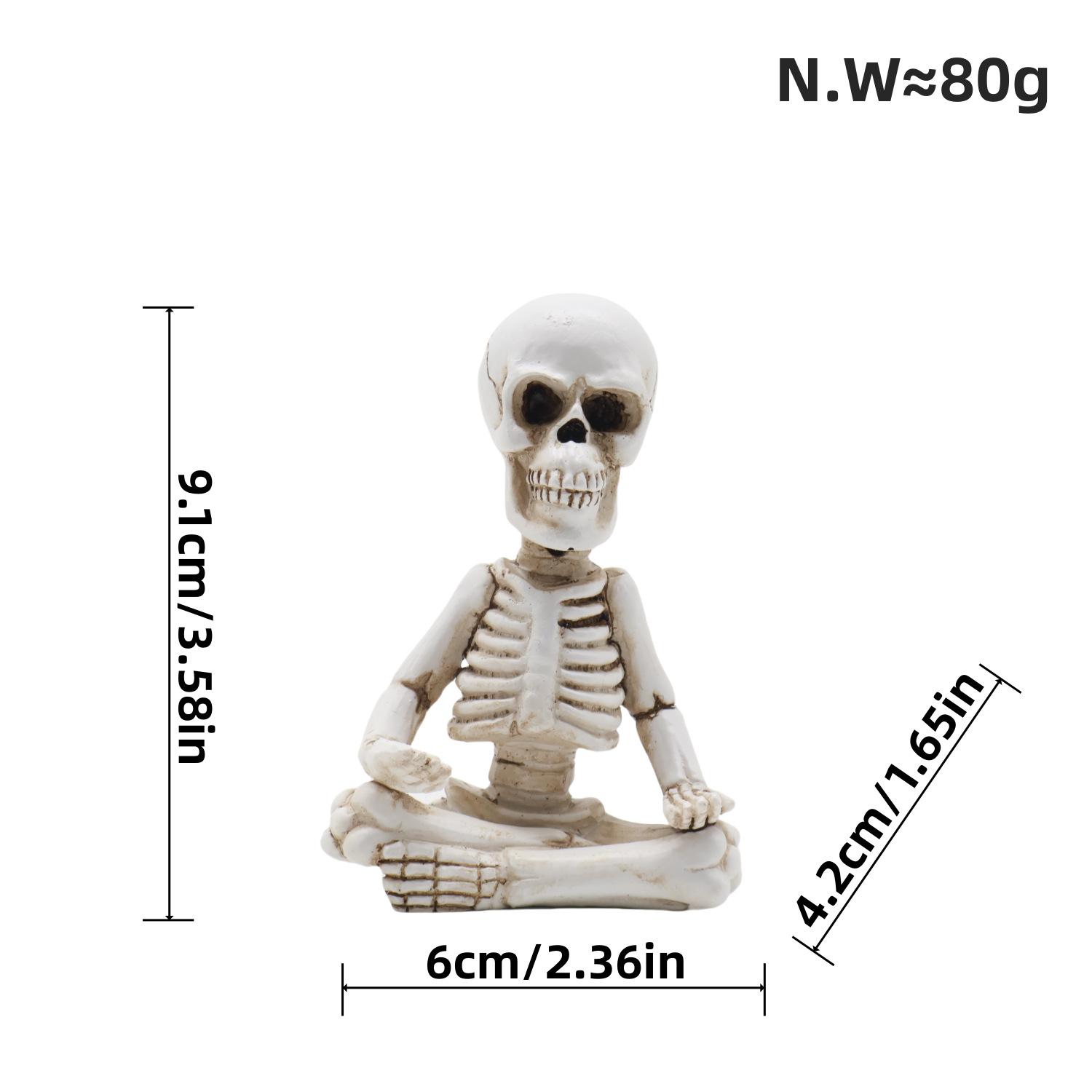 

Скандинавский череп ходули поделки из смолы украшения из черепа аранжировка сцены на Хэллоуин поделки из духов фестиваля