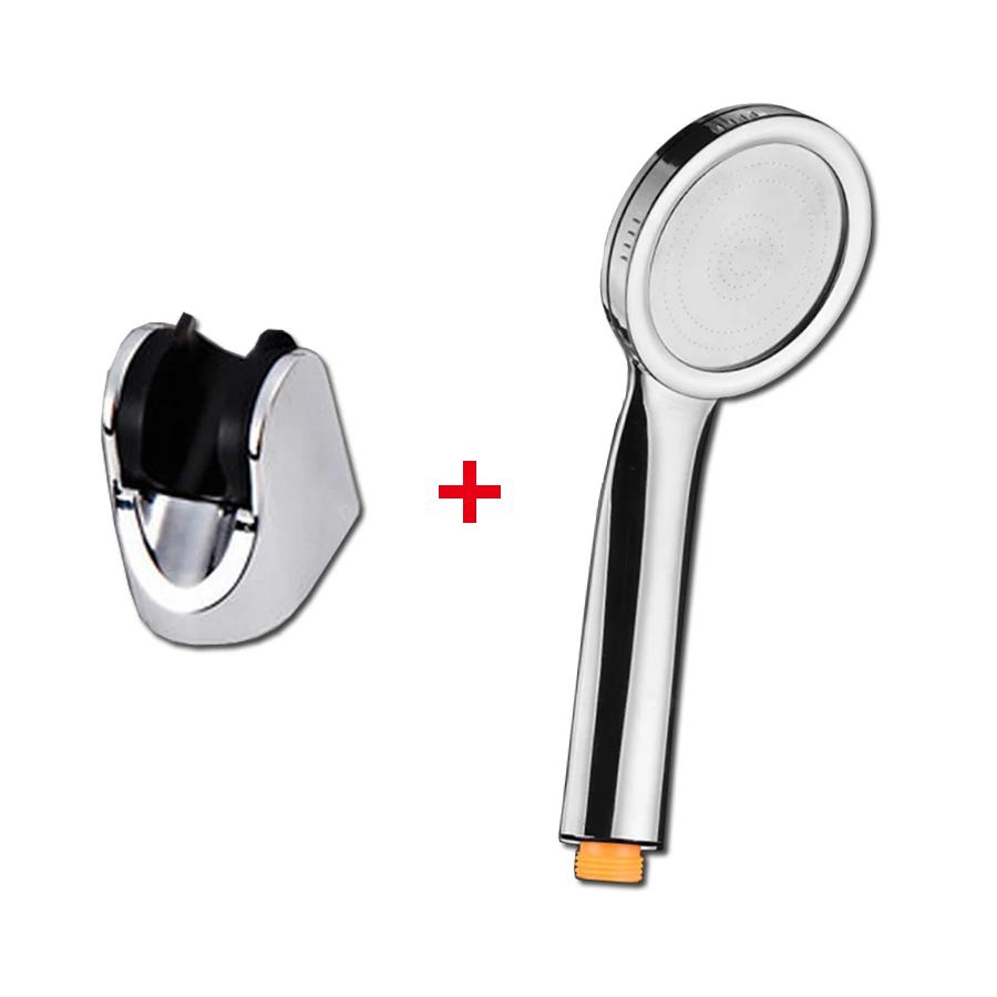 Hand Held High Pressure Shower Head ABS with Chrome Water Saving Shower Head Bathroom Accessories Head Showers Douche