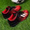 Children's Football Shoes Teens Boys Girls Students Kids TF Shredded Nails Velcro Training