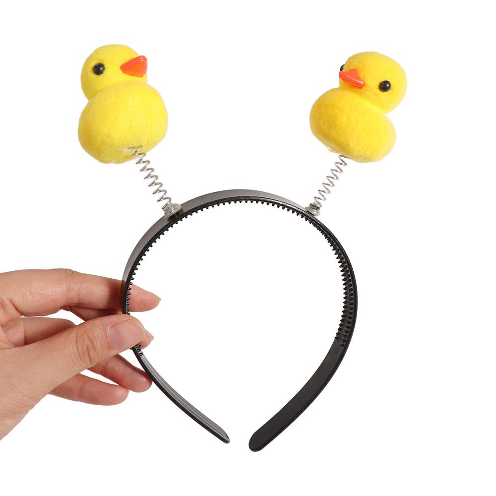 Star Yellow Duck Headband Sunflower Love Heart Cartoon Hair Hoop Plastic Korean Style Children Hair Bands Ladies/Girls
