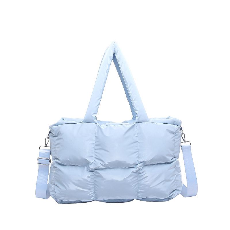Wholesale Niche Fashionable Personalized Down Jacket Space Bag Trendy Versatile High-end Single Shoulder Messenger Women's Bag