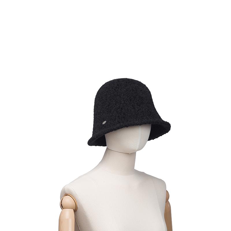 Jeieseutina J.Letter Boucle Bucket Hat Bk (Jeacem4Bf914Bk260)