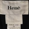 Rene Made In Japan Wool Coat 34 Black Women Used