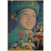 Large Lei Feng Decorative Kraft Paper Poster for Restaurants, Bars, and Snack Shops