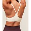 Gymshark Everyday Seamless Racerback Sports Bra Soft White B4c1v Wcmy