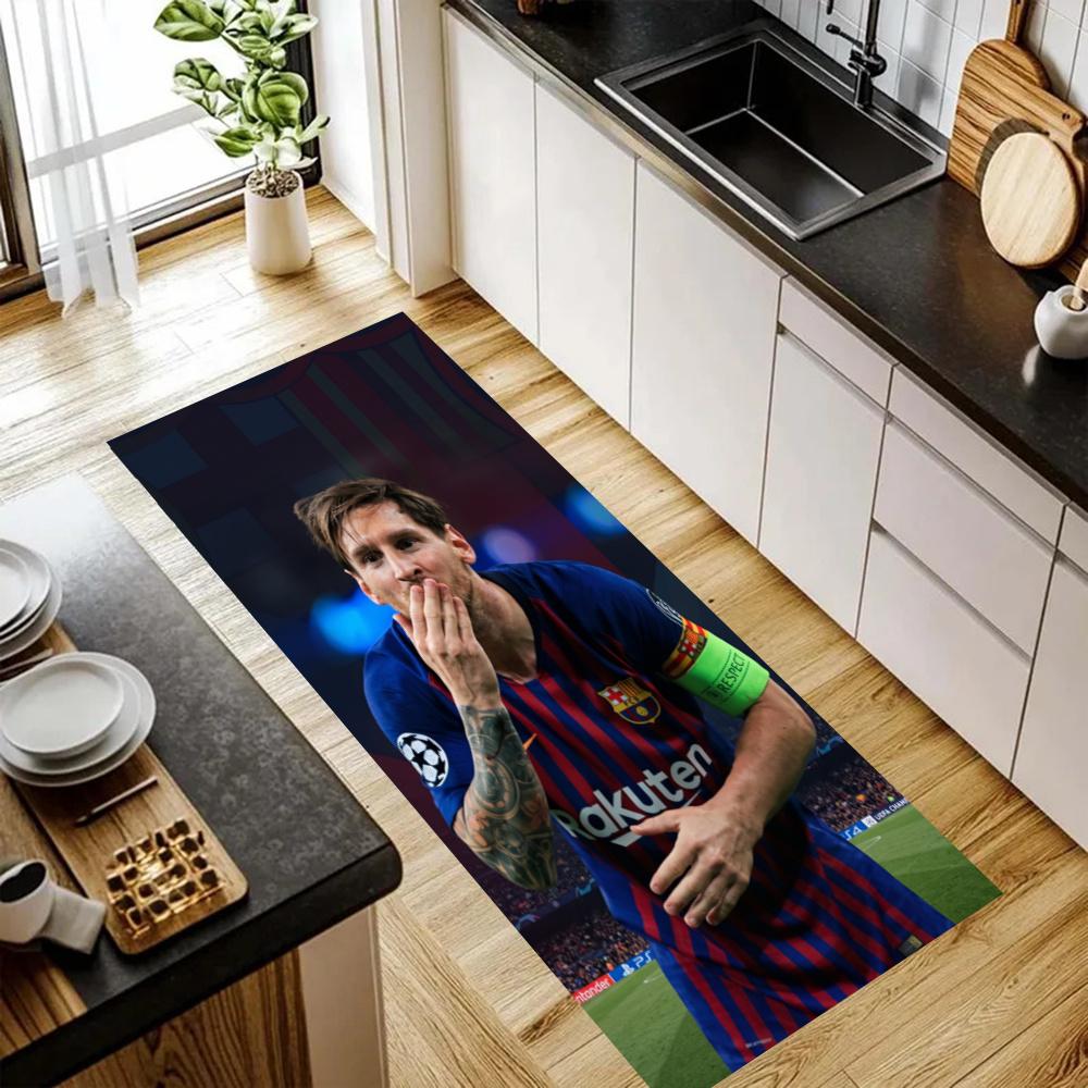 Messi Kitchen Mats Durable Bathroom Pads Comfortable Rugs Carpets For Kitchen Home Office Sink Laundry Room Bathroom Decor