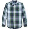 Polo Logo Check Single-Breasted Long Sleeve Shirt Kids Shirts Multi-Color CWPOWOVY6820512-100