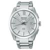 Série Astron 100 metrů vodotěsné solární Quartz titanový pásek 41mm pánské hodinky stříbrný ciferník SBXD031