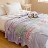 New Soft Snowflake Fleece Blanket Household Student Dormitory Blanket Air Conditioner Blanket Multi-purpose Blanket Fleece Blanket