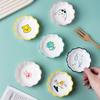 Japanese Cartoon Animal Flavor Saucer Household Creative Cute Petal Saucer Side Dishes Snacks Sauce Vinegar Saucer