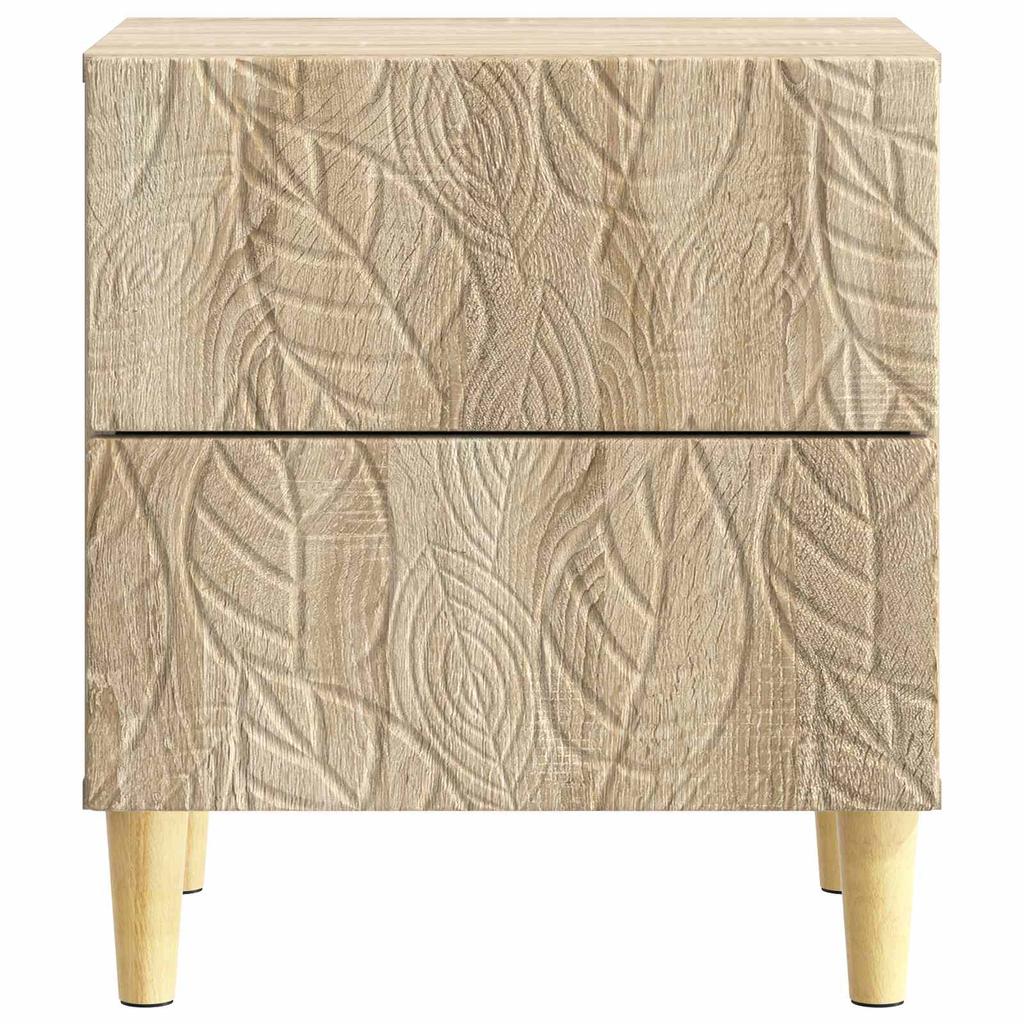 Nightstand Sonoma Oak 43 x 34.5 x 48 cm Particleboard