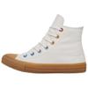 Chuck Taylor All Star High Double Patch Women Sneakers White Vintage-White Gum-Light-Brown A15746C