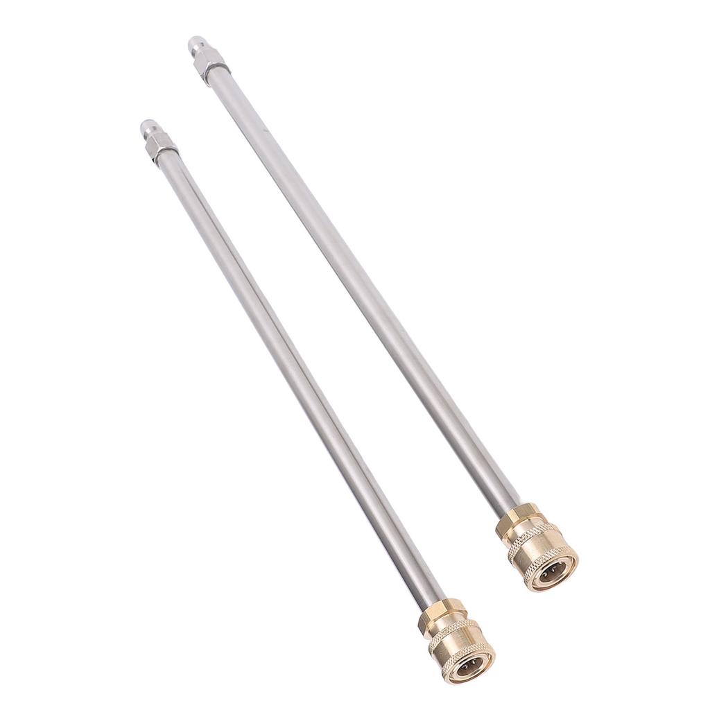 Pressure Washer Extension Wand High Strength Stainless Steel Power Washer Extension Rod with 1 4 Inch Interface for Car