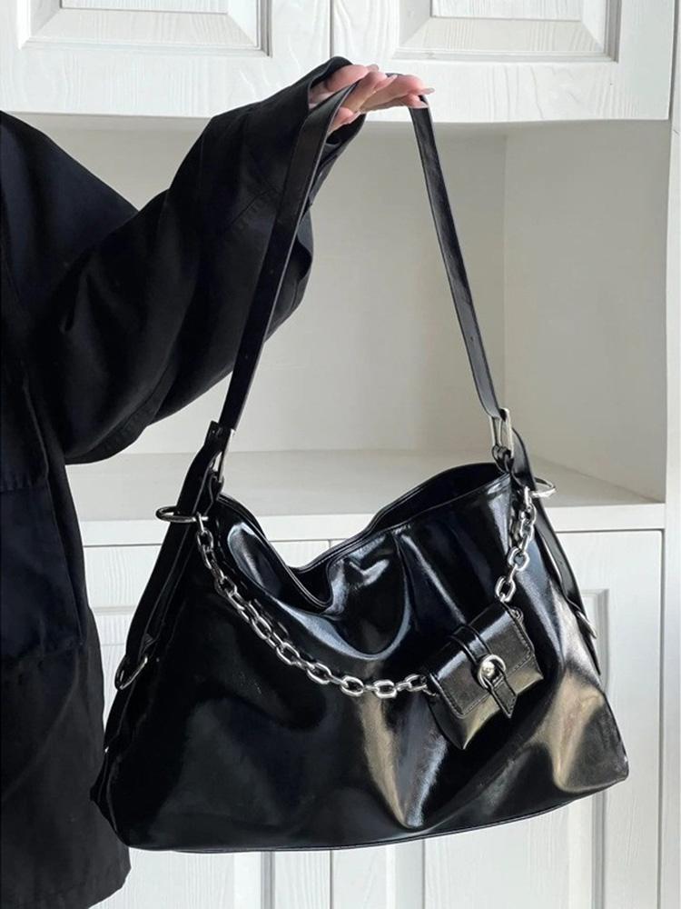 Faiable Women s Tote Bag Underarm Bag Large Capaci Versatile Single Oulder Buet Bag Sli 2026 New Arrival Handbags for Women чёрный