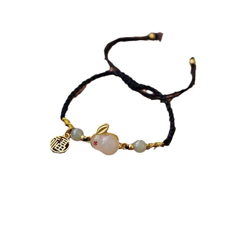 Little Chic Rabbit Charm Bracelet For Women Sweet Fresh Design 2024